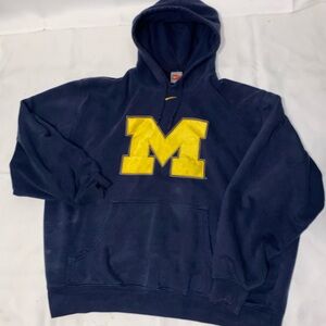 UMich Team Nike hoodie